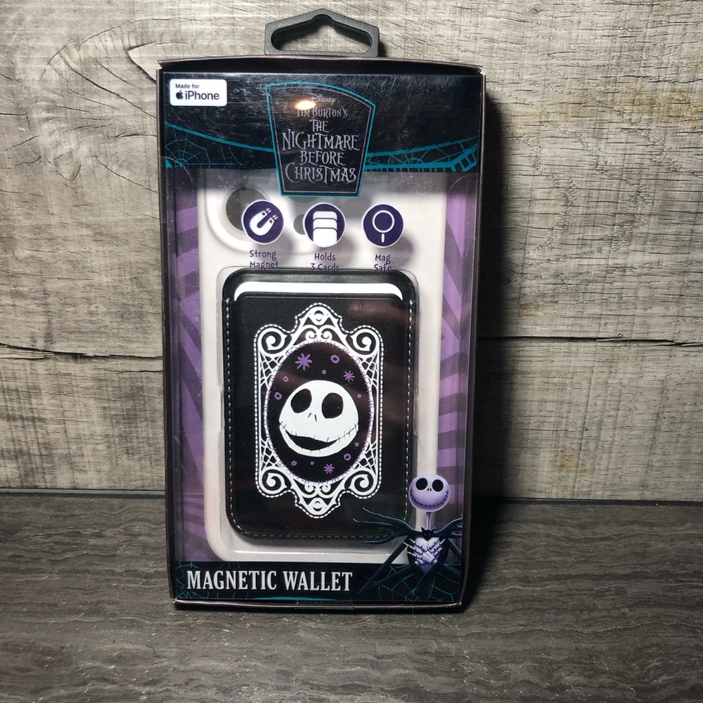 The Nightmare Before Christmas Jack Skellington Magnetic Wallet Culturefly